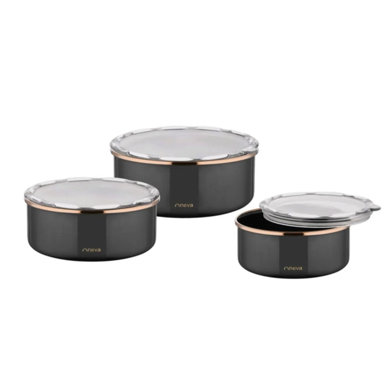 Set recipiente depozitare, Hermia, 960DYN1944, Dimensiune: 1 x 16 cm (1 bucată), Amar - imagine 3